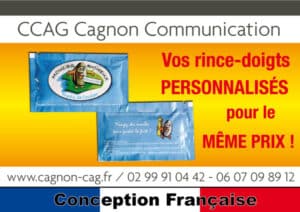 CCAG visu rince doigts CF Juin 15 768x543 1 - LINGETTE du type "Rince-Doigts" personnalisables de CCAG Cagnon Communication Arts Graphiques - Pénestin Morbihan