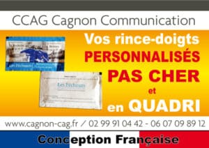 CCAG visu rince doigts3 C FR Juin 15 768x543 1 - LINGETTE du type "Rince-Doigts" personnalisables de CCAG Cagnon Communication Arts Graphiques - Pénestin Morbihan