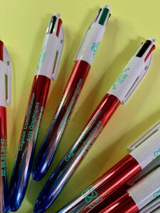 IMG 2475 - C C A G " STYLO - 4 Couleurs " Bleu-Blanc-Rouge - Pénestin Morbihan